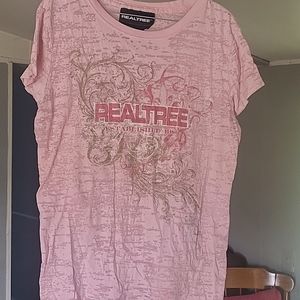 Realtree Pink M (8-10) Shirt